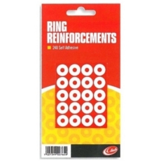 RING REINFORCEMENTS,Vinyl 240's I/cd (Was 0.39)
