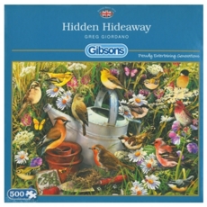 JIGSAW,500pc.Hidden Hideaway (Gibsons)