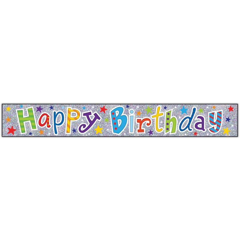 BANNER,Happy Birthday Unisex