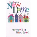 GREETING CARDS,New Home Houses 6's