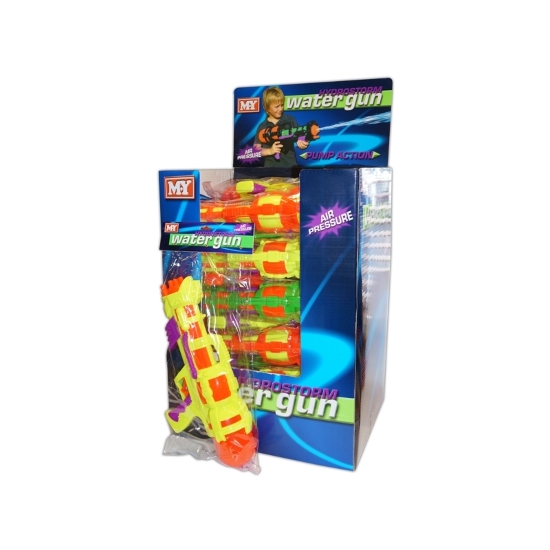 WATER GUN,Pump Action 43cm H/pk FSDU