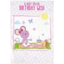 GREETING CARDS,Open 12's Female Juvenile (Was 0.79)