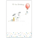 GREETING CARDS,Open 12's Male Cute