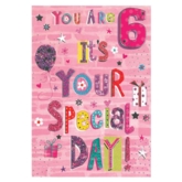 AGE 6 CARDS,Female 6