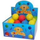 BALL,Sponge Rubber Dog Ball, Asst.Cols 63mm CDU