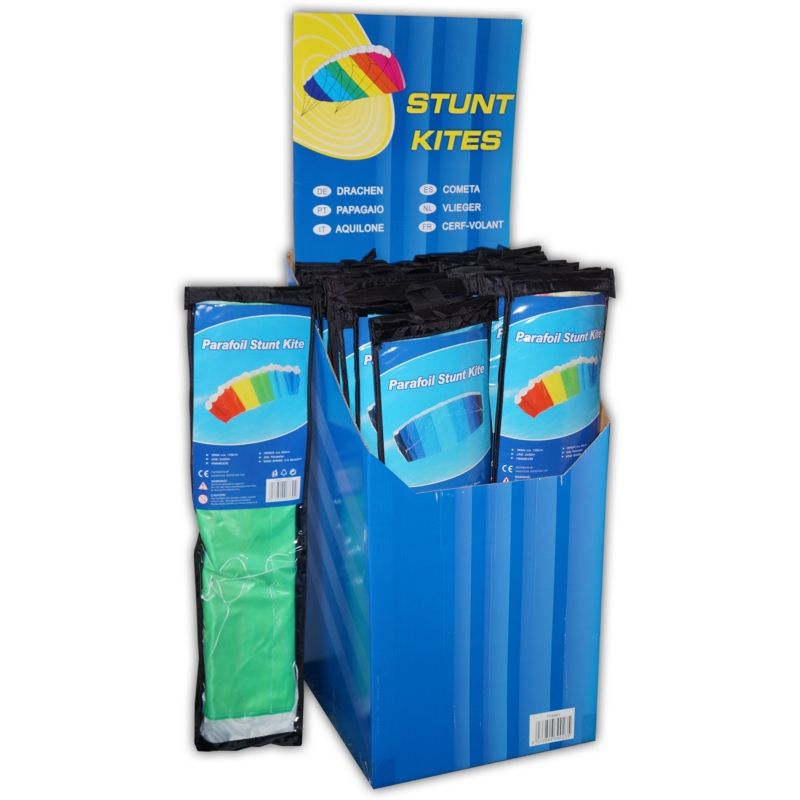KITE,Parafoil Stunt 120x55cm H/pk