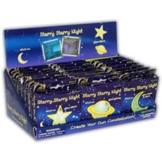 GLOW STARS,Starry Starry Night ,Stick On,H/pk,CDU