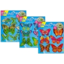 STICKERS,3D Butterfly Room Dec Lge I/cd