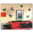 STICKERS,3D Butterfly Room Dec Lge I/cd (was 1.49)