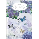 SYMPATHY CARDS, 6's Floral