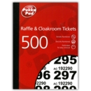 RAFFLE & CLOAKROOM TICKETS, 1-500 Security Coded, Pukka