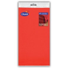 TABLECOVER, Red, Linen-Feel, Premium, 118 x180cm H/pk