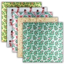 CAKECARD,10in/25cm,Sq Xmas Designs