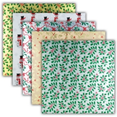 CAKECARD,10in/25cm,Sq Xmas Designs