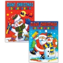 COLOURING BOOK,Christmas Giant 96 Pages Assorted Designs