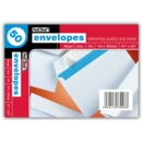 WHITE ENVELOPES,Peel & Seal C6 50's