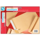 MANILLA ENVELOPES,Peel & Seal 12.7x9 (C4) 25's