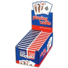 PLAYING CARDS,Plastic Coated CDU