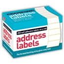 LABEL,S/Adh Address on Roll 89x37mm Std 250's