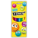 SMILES,Coloured Pencils 12xFL H/pk