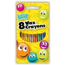 SMILES,Crayons Wax 8's H/pk CDU   CB636