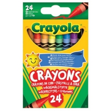 CRAYONS,Wax 24's H/pk (Crayola)