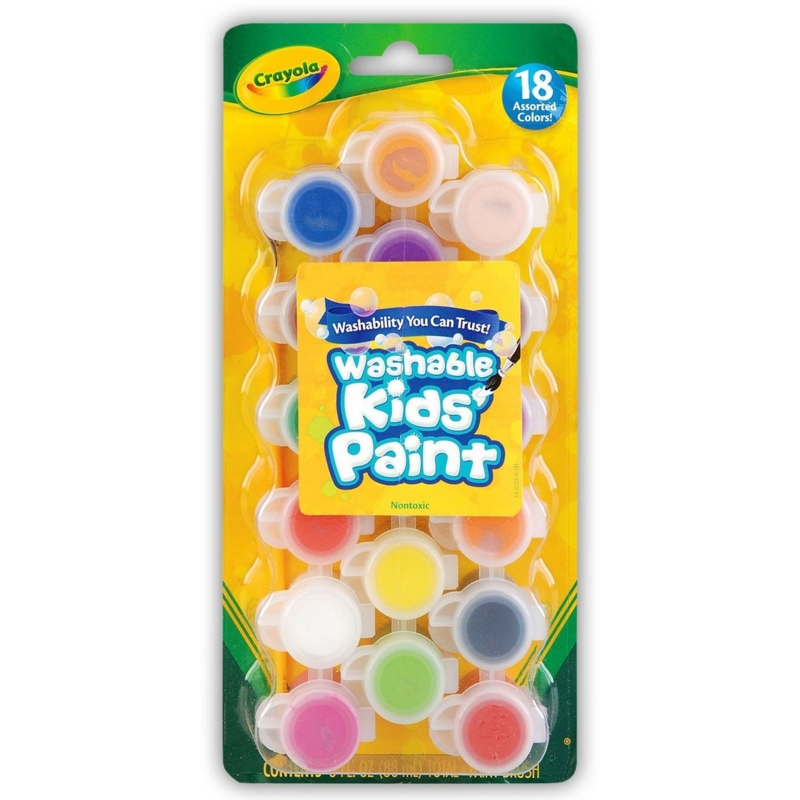 KIDS PAINT,Mini Washable 18