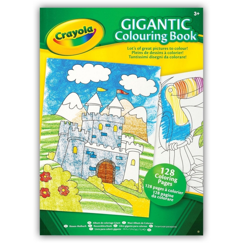 COLOURING BOOK,Gigantic 128pgs (Crayola)