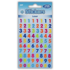 STICKERS,Laser Numbers
