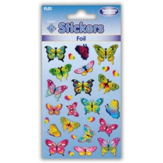 STICKERS,Foil Butterfly