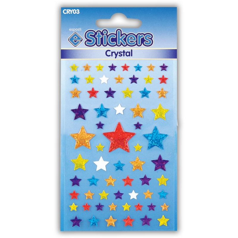STICKERS,Crystal Stars