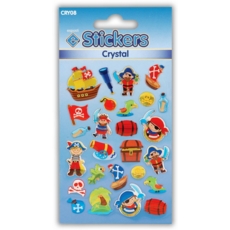 STICKERS,Crystal Pirates
