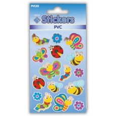 STICKERS,PVC Flutter Bugs
