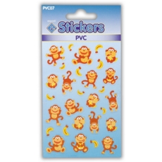 STICKERS,PVC Monkeys