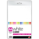 CARD,A4 White 8's H/pk (Club) 220gsm            CB200