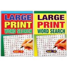 ACTIVITY BOOK,Word Search A5 Large Print