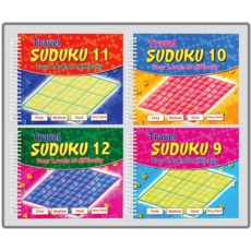 ACTIVITY BOOK,SudokuTravel Spiral 4 Asst.