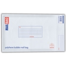 MAIL BAG,Poly Bubble Self Seal 210x335mm (Medium)       C272