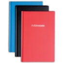 ADDRESS BOOK,Large 130x196mm 3 Asst.