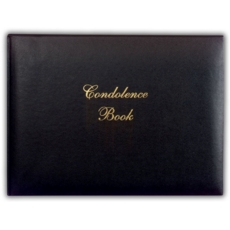 CONDOLENCE BOOK,Bxd 275x210mm