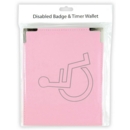 DISABLED BADGE HOLDER,Wallet Pink H/pk