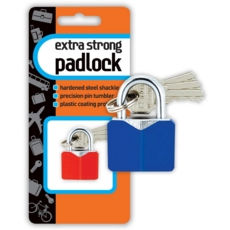 PADLOCK,Extra Strong Asst.Cols I/cd