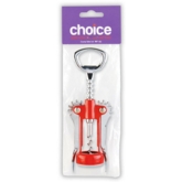 CORKSCREW,Lever Arm Bottle Opener H/pk