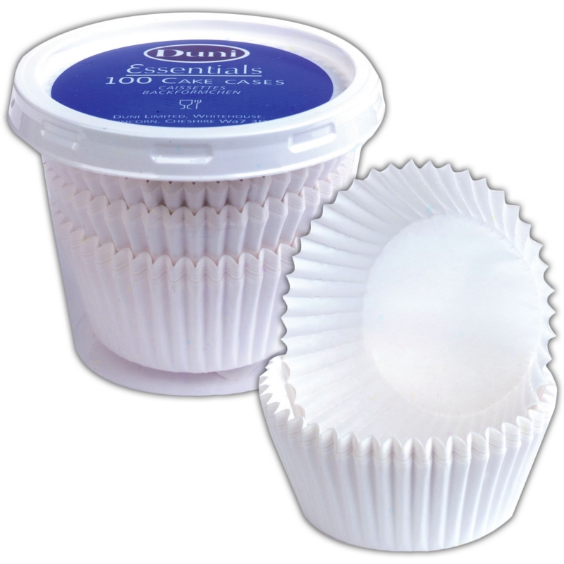 BAKING CAKE CASES,White 75