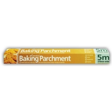 BAKING PARCHMENT ROLLS,Boxed 370mm x 5m, 41gsm (Essential)