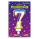 CAKE CANDLE,NUMERAL 7