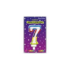 CAKE CANDLE,NUMERAL 7