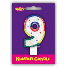 CAKE CANDLE,NUMERAL 9