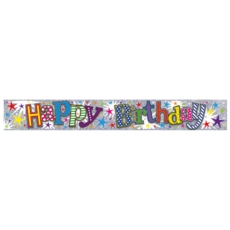 BANNER,Happy Birthday Unisex