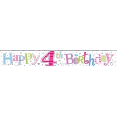 BANNER,Age 4 Girl